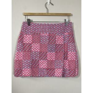 Vineyard Vines Pink and Blue Mini Skirt